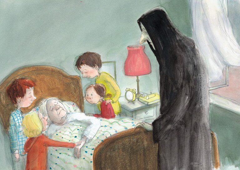 Kniha pro děti o smrti